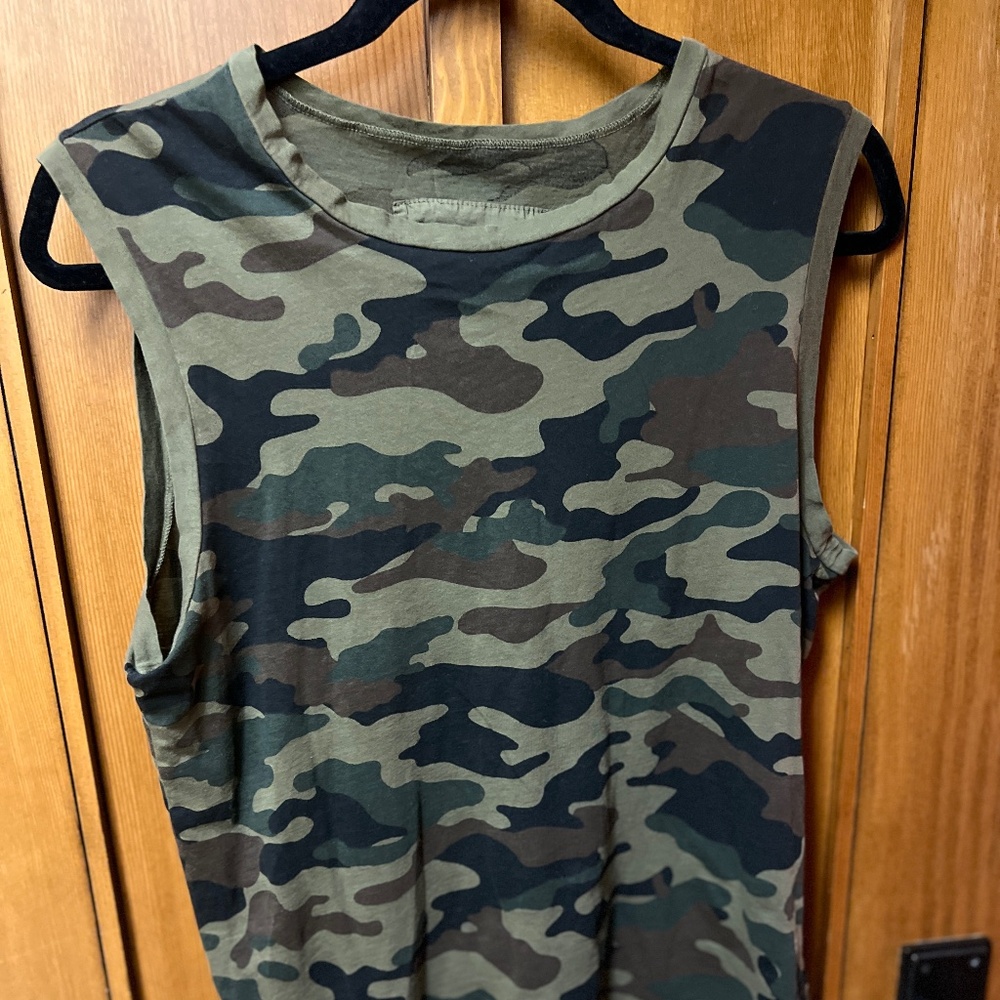 Nili Lotan Camo Tank - Size Large - Picture 2 of 4